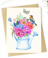 Watering Can Card from Bouqk