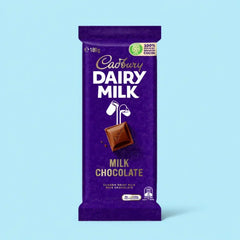 Personalised chocolate block with a printed photo and message from Bouqk