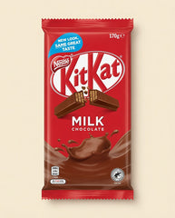 Personalised chocolate block with a printed photo and message from Bouqk