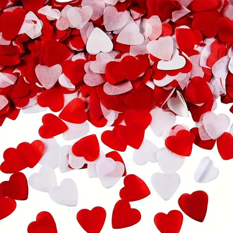 Love heart confetti gift box add-on