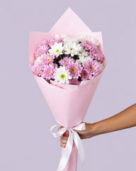 Mini Chrysanthemum Bliss Posy 🌸🤍