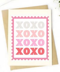 XOXO Card from Bouqk