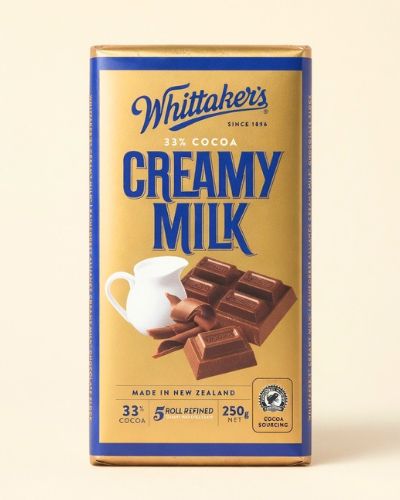 Whittaker's Creamy Milk chocolate block 250g
