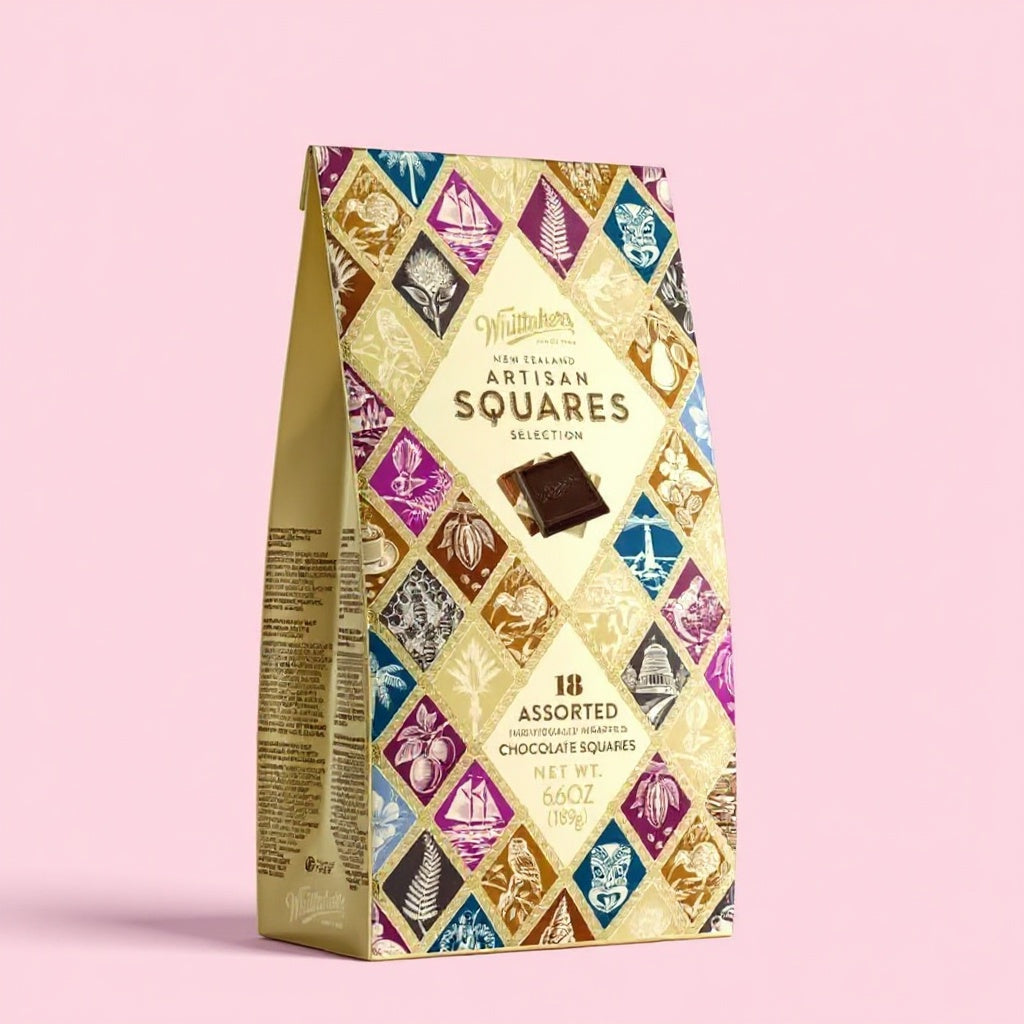 Whittaker's Artisan Squares assorted chocolate 189g